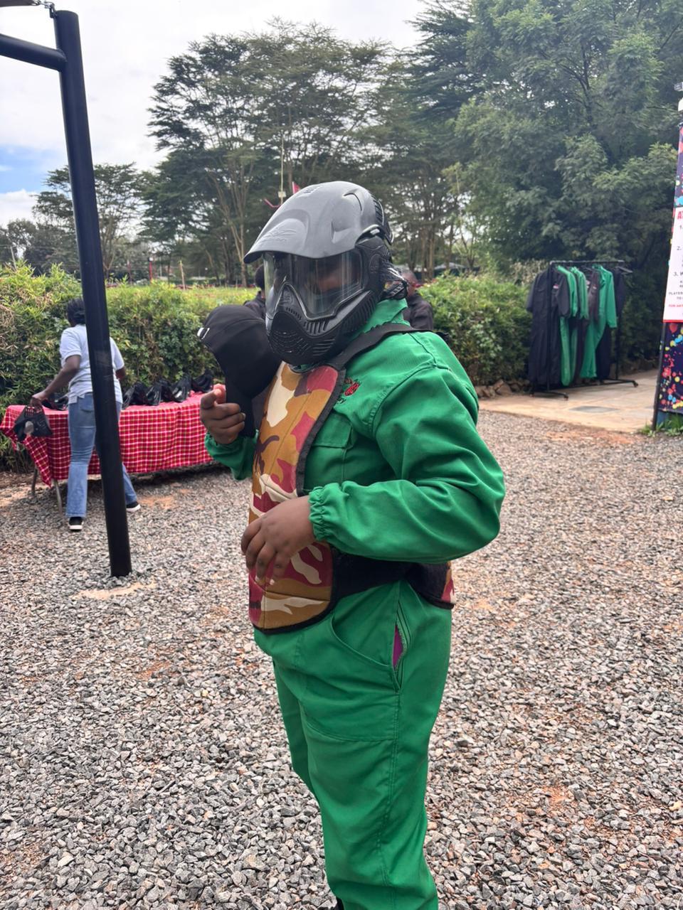 Crestfield learner participating in outdoor adventure recreation